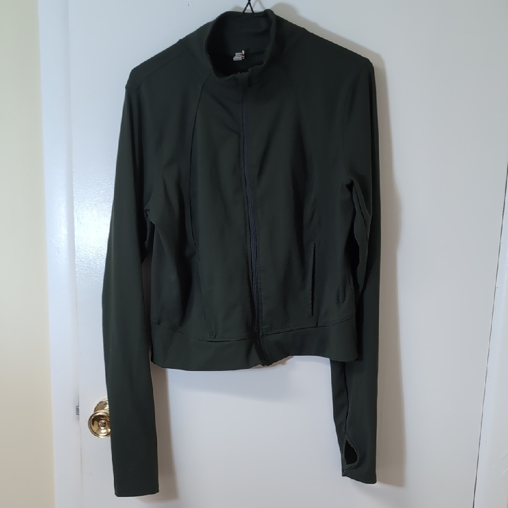 Elegant Olive Utility Jacket for Women